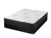 Freya 11.5″ Queen Mattress White And Black