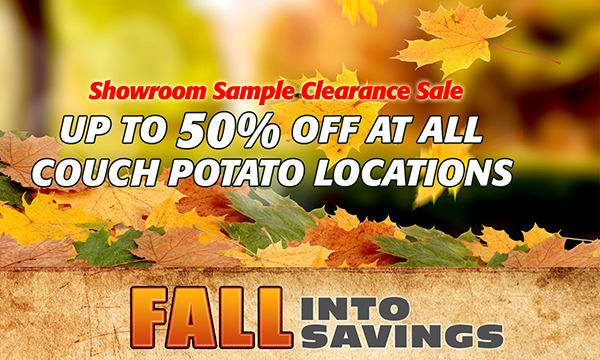 Fall Into Savings Pop-Up Promo