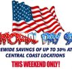 2017 Memorial Day Furniture Sale