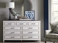 Bella 9 Drawers Stone Top Dresser