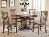 Carmel Pedestal Table With Butterfly Leaf