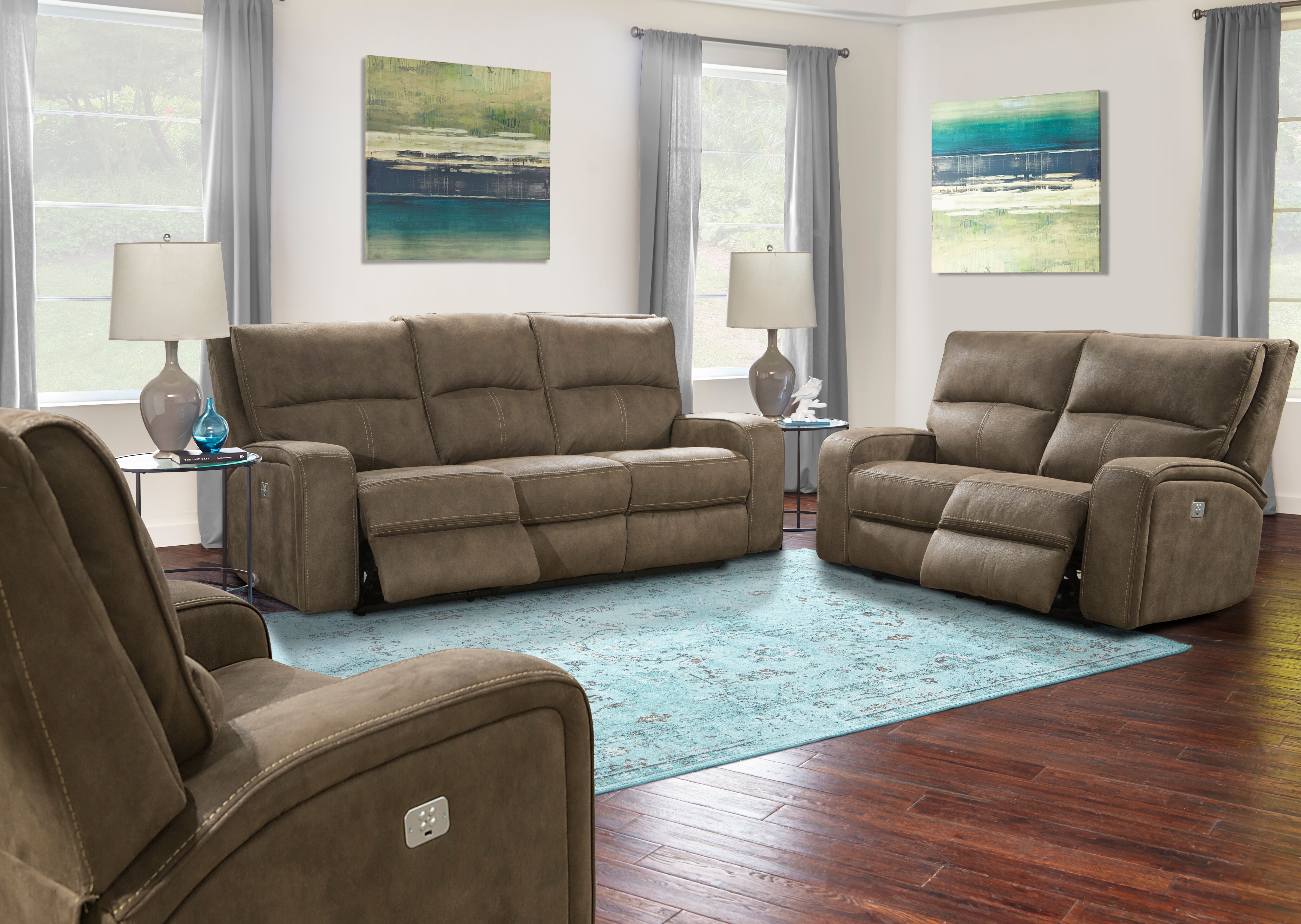 Polaris Power Dual Recliner Group-image