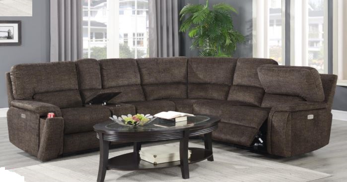 Frankfurt Power Seat & Back Sectional-image