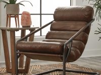 Jackson Leather Accent Chair