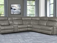 Eclipse Top Grain Leather Sectional