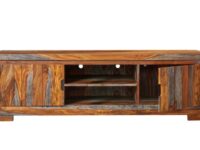 Sheesham Grey Low TV Stand