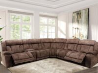 Titus Hudson Brown 6PC Sectional