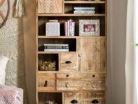 Weathered Rustic Bookcase