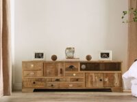 Weathered Media Console