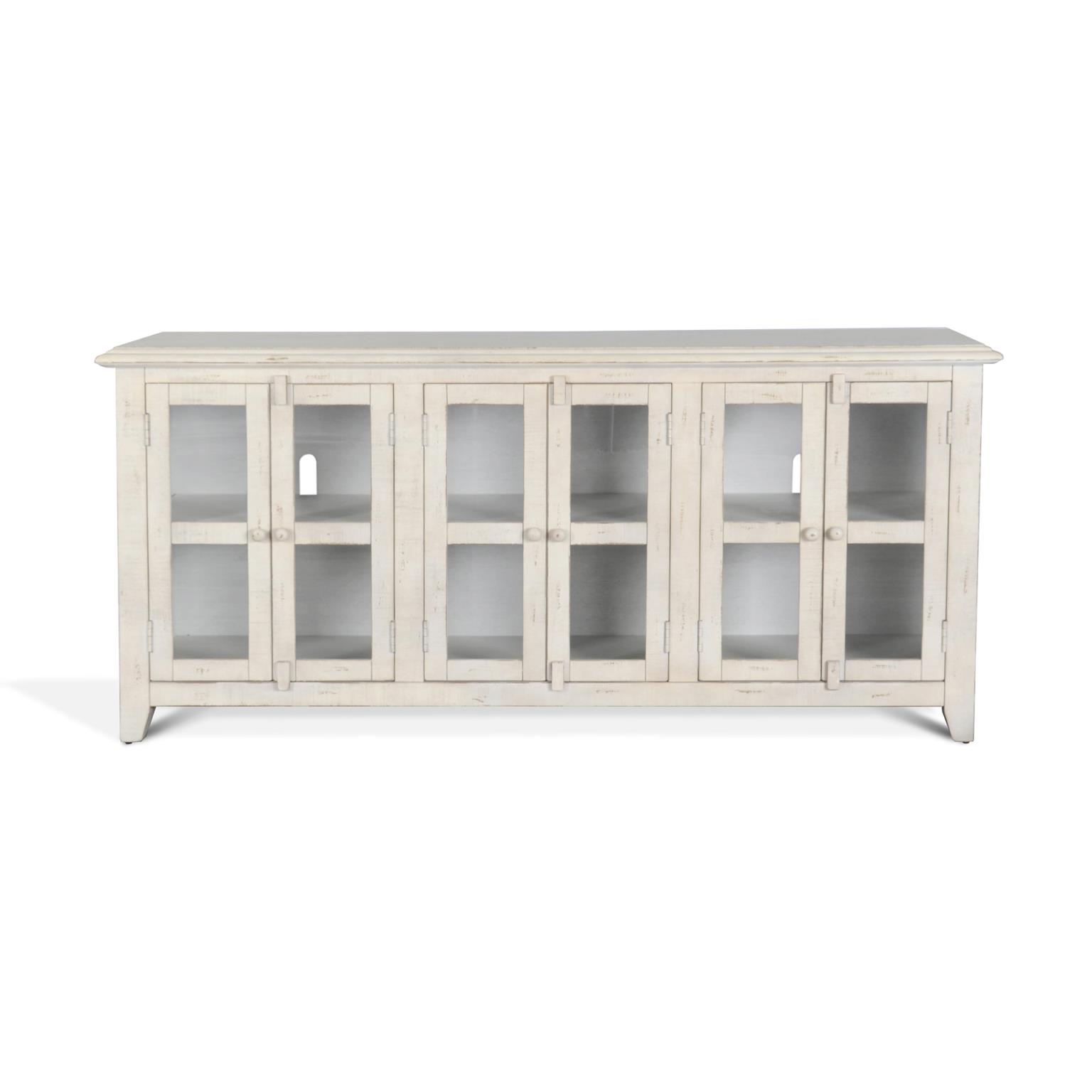 Rough White 70" Tv Console-image