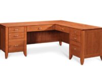 Justine L-Shape Desk by Simply Amish