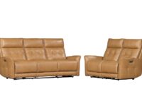Gertrud Power Zero Gravity Leather Sofa