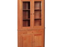 Simply Amish Shaker Corner Hutch