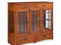 Simply Amish Prairie Missinon Cabinet