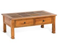 Sedona Coffee Table with Slate Top