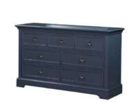 Tamarack Blue 7 Drawer Dresser