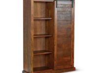 Bookcase with Barn Door