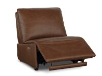 Everett Leather Armless Recliner