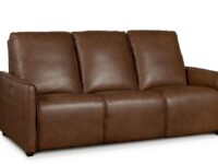 Everett Leather Reclining Sofa