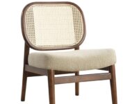 Rayo Rattan Cane Accent Chair