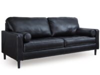 Bryce Mid-Century Leather Sofa